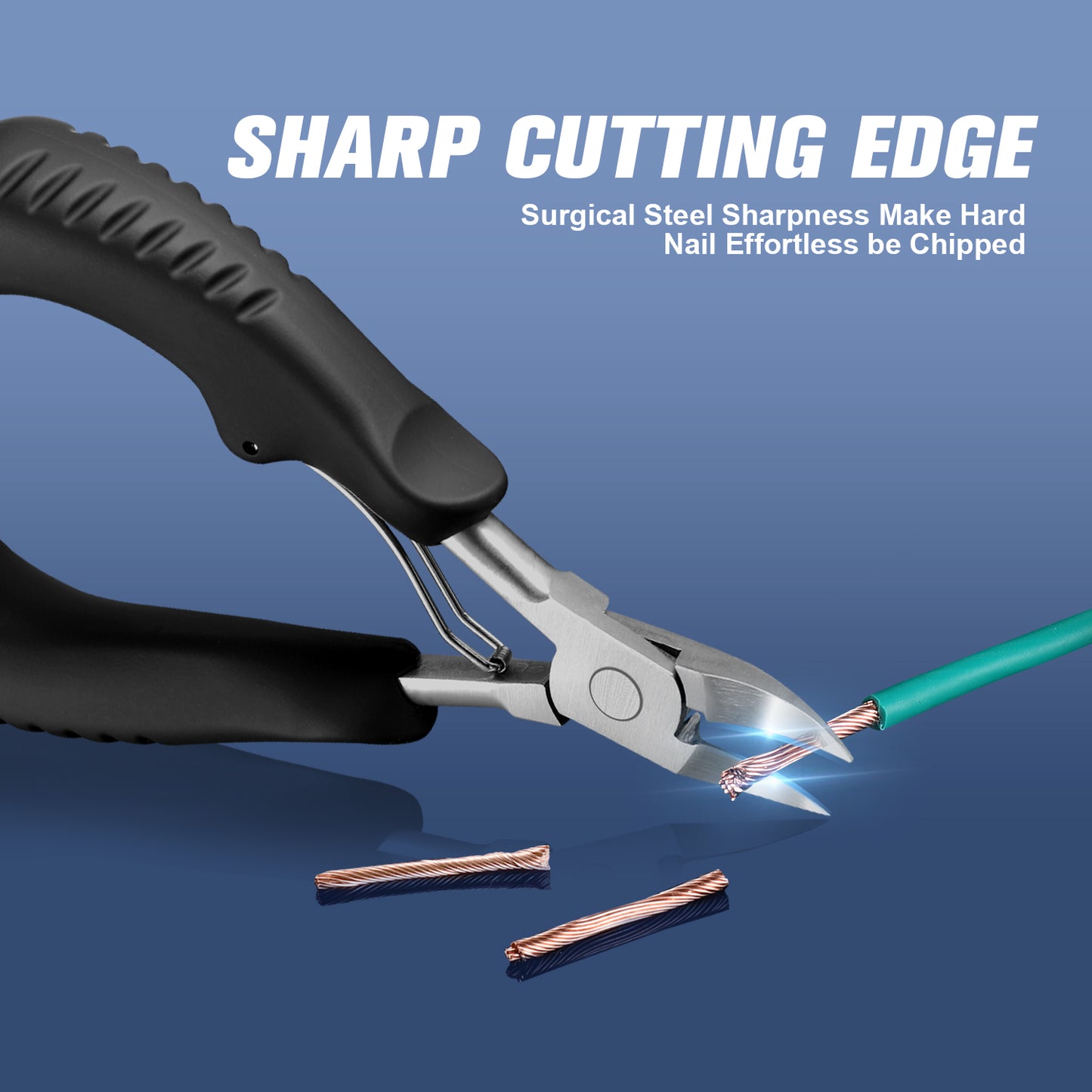 Toenail Clippers, High-grade Stainless Steel, Professionally Paronychia, Thick nails, Ingrown Nails, Suitable for Men, Women and Seniors