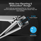 Kaasage Nail Clipper and File - Professional Stainless Steel Heavy Duty Nail Cutter with Ergonomic Long Handle and Sharp Jaw Clip Finger Nails and Thick Toenails Easily, Gift for Adults, Men & Seniors