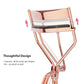 Kaasage Eyelash Curler for Women - Golden Professional Lash Curler with Refill Silicone Pads.